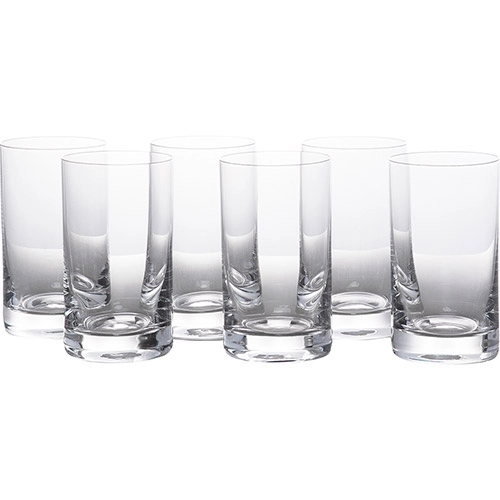 Conjunto Com 6 Copos De Cristal Para água Barline Bohemia