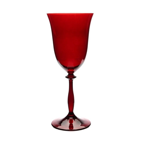 Jg.6 Tacas Agua 350ml Cristal A.vermelha