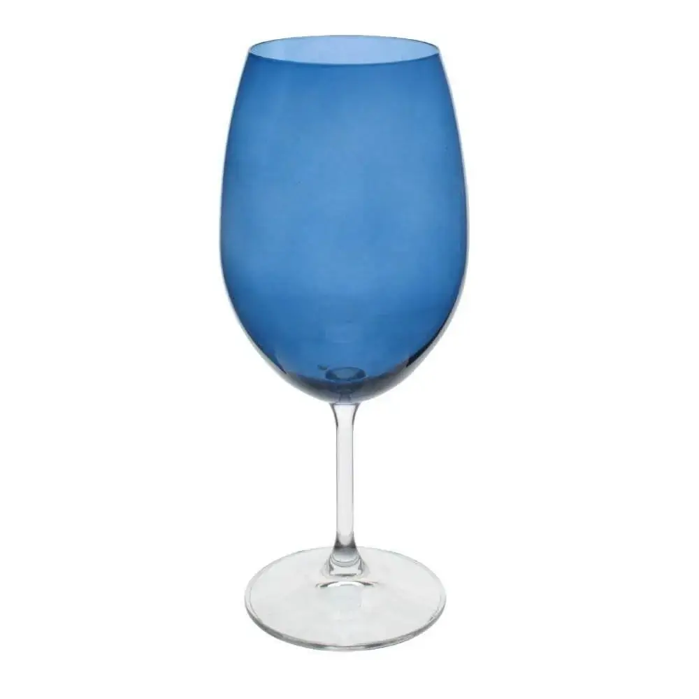 Jg.6 Tacas Agua 540ml Bohemia Anna Azul Cobalt