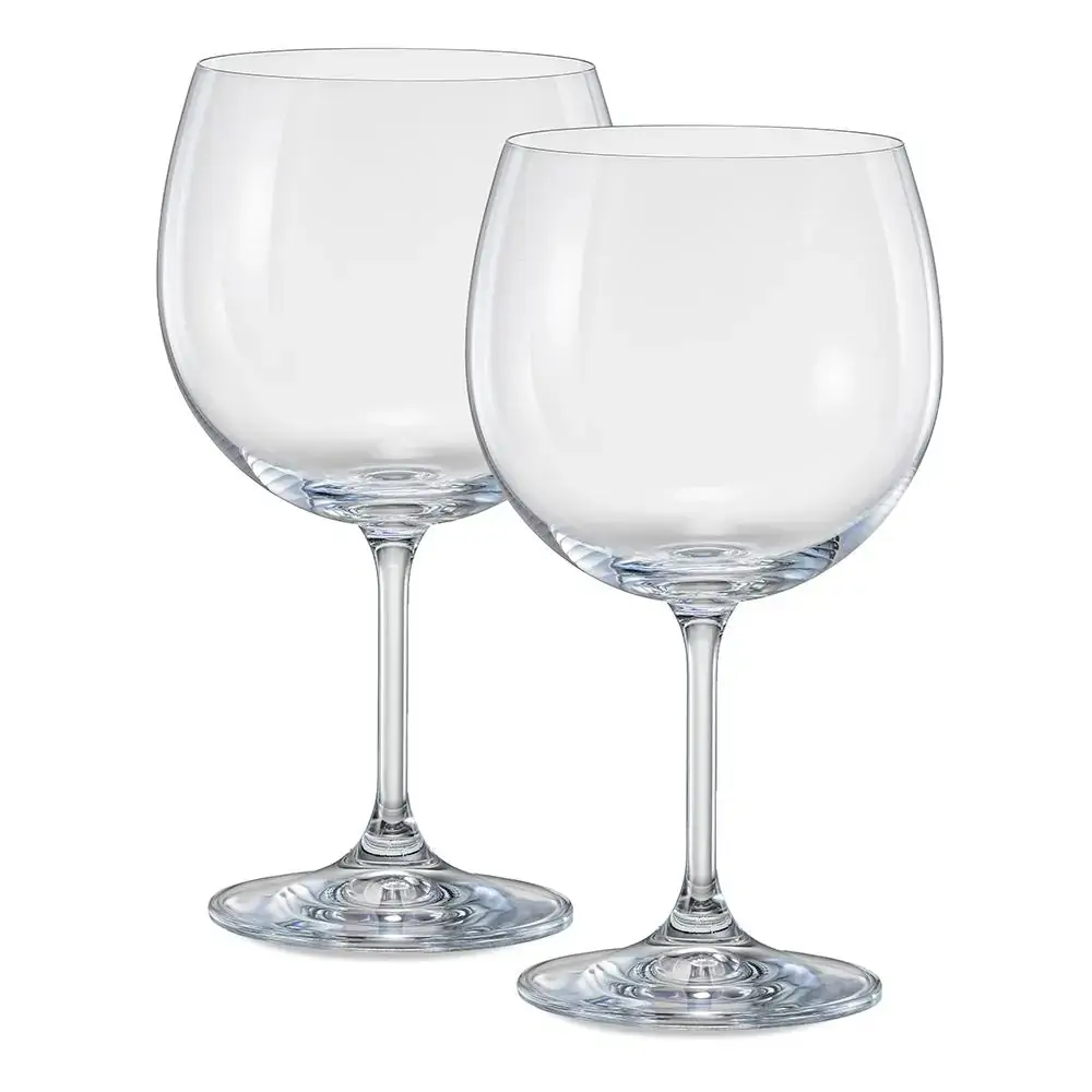 Jogo 2 taças gin tônica Anna em cristal 600ml 19cm Bohemia