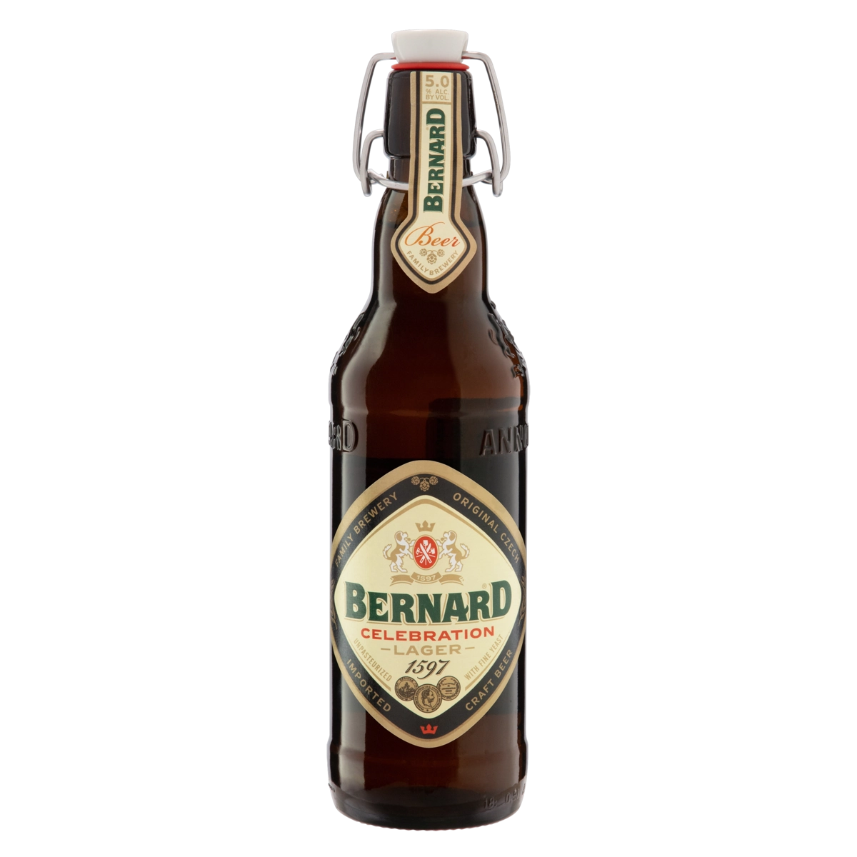 Cerveja Bohemia Pilsen Bernard Garrafa 500ml