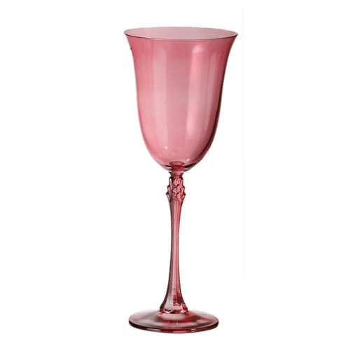 Jg.6 Tacas Agua 360ml Bohemia Cristal F.rosa