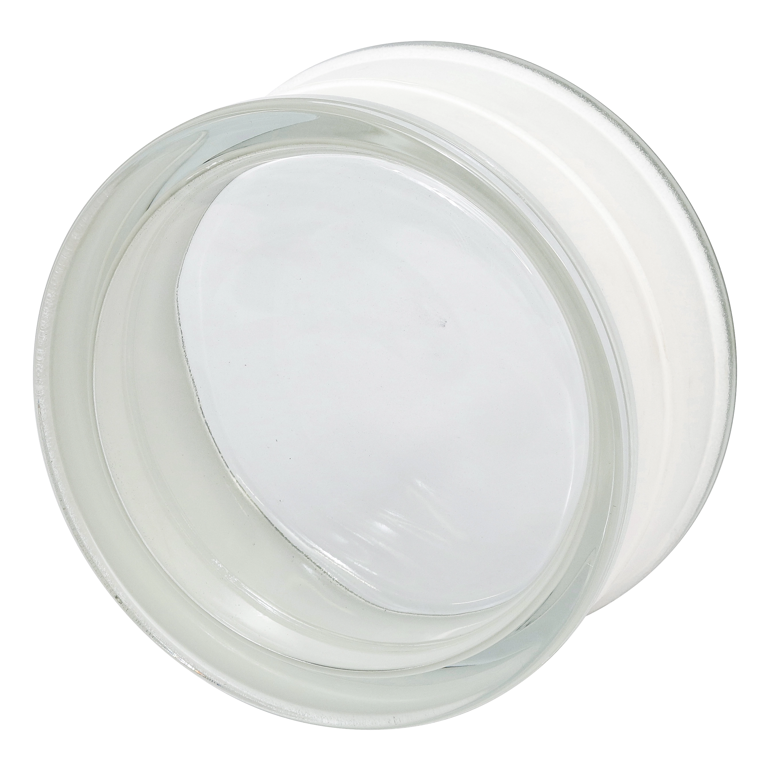 Bloco de Vidro Circular Incolor 19x10cm Seves Glass Block