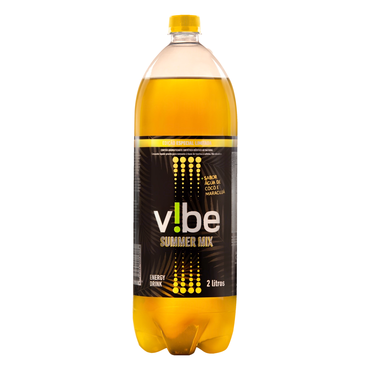 Energético água De Coco E Maracujá Vibe Summer Mix Garrafa 2l
