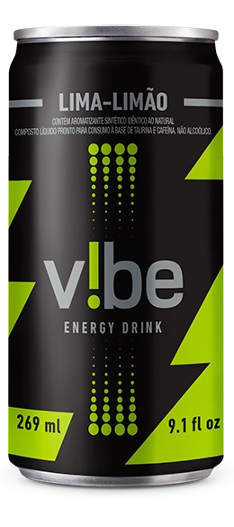 Energetico Vibe Lata 269ml Lima Limao