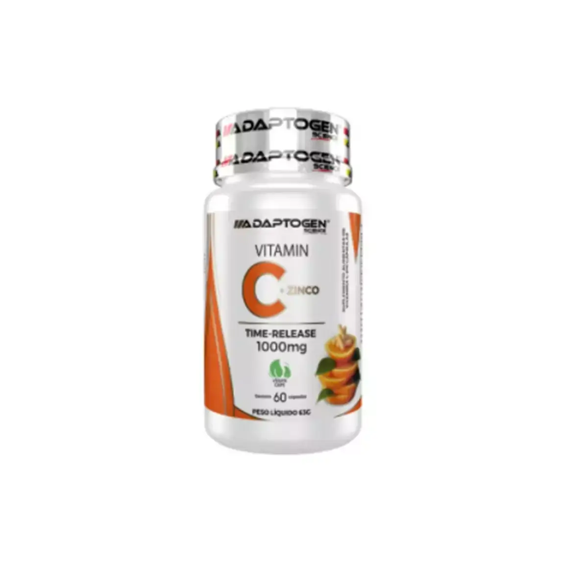 Vitamina C 1000mg Com Zinco 60 Cápsulas