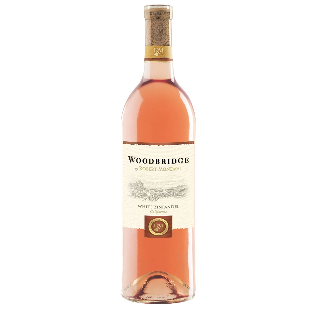 Vinho Californiano Branco Rosè WOODBRIDGE White Zinfandel Garrafa 750ml