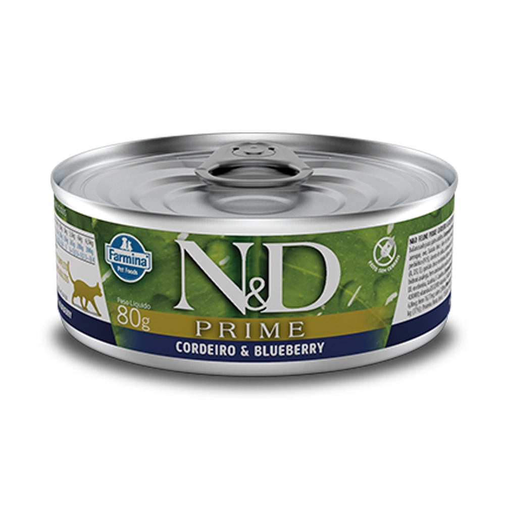 Al.gatos Lt Nd Prime 80gr Ad.cordeiro