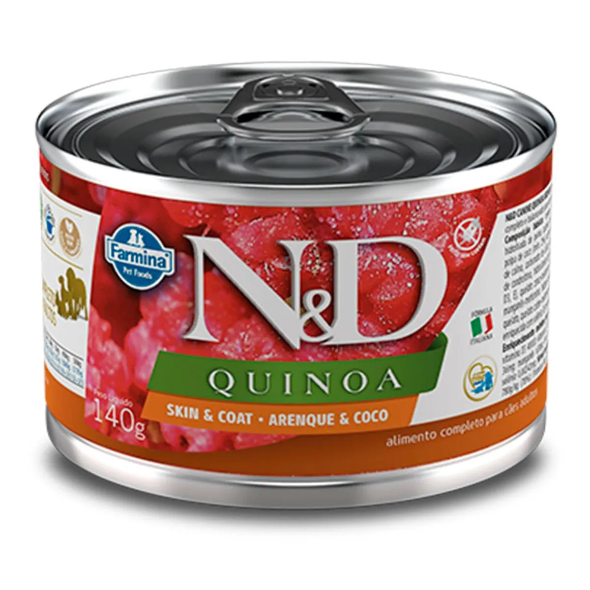 Al.caes Lt Nd Quinoa 140gr Ad.arenque