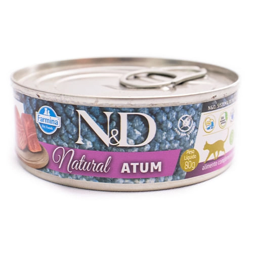 Nd Feline Nat Umido Atum 80g