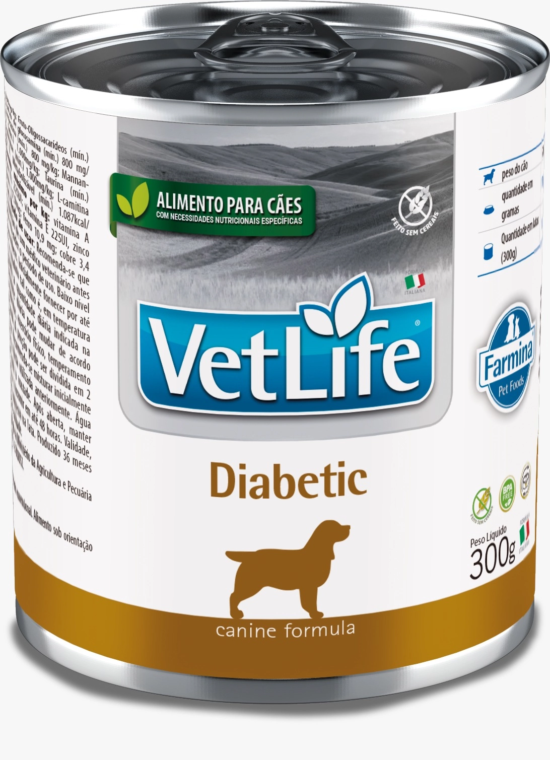 Vet Life Canine Wet 300g Diabetic