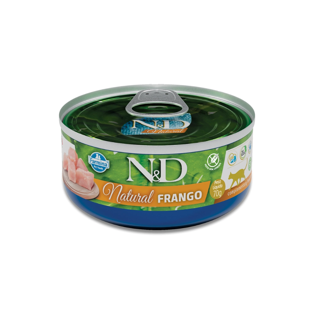 Nd Feline Wet Natural Frango 0,07g
