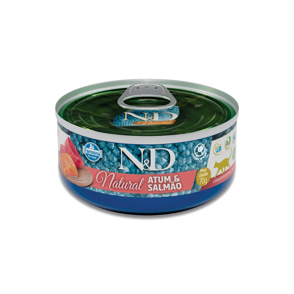 Al.gatos Lt Nd Natural 70g Wet Atum Sal