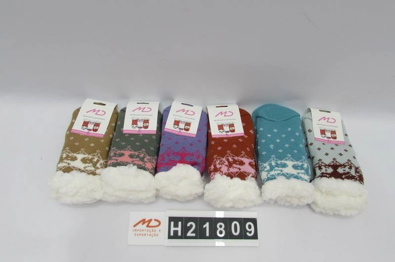 Meia Peluciada Infantil 0 A 2 Anos H21809 Marciana