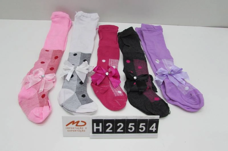 Meia Calca Infantil Pe Feminina 0 A 12 Meses H22554 Marciana