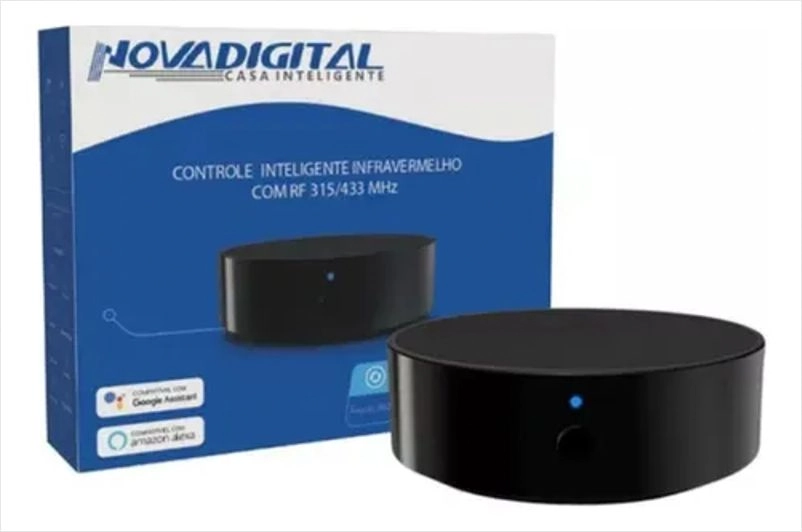 Controle Remoto Universal Inteligente Ir/rf Rf433
