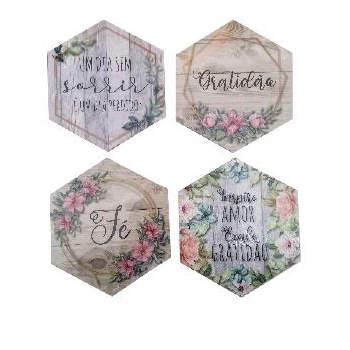 Quadro Decorativo Mdf 29x25cm Freecom