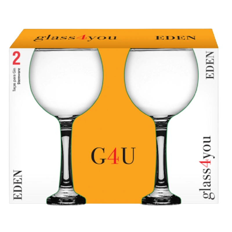 Conjunto Tacas Class Home Eden G4u 2 Pc 630ml