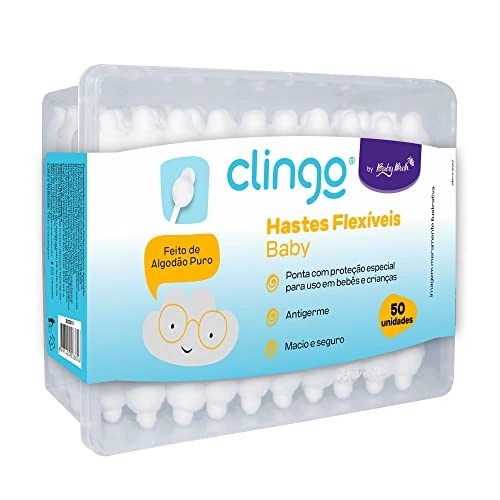 Hastes Flexãveis C/ 60 Unidades Baby Bath B213874 Hastes Flexãveis C/ 60 Unidades