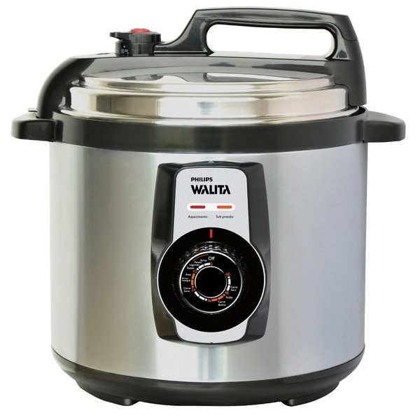 Panela de Pressão Eletrica Philips Walita Daily Inox 5L - CINZA - 110V