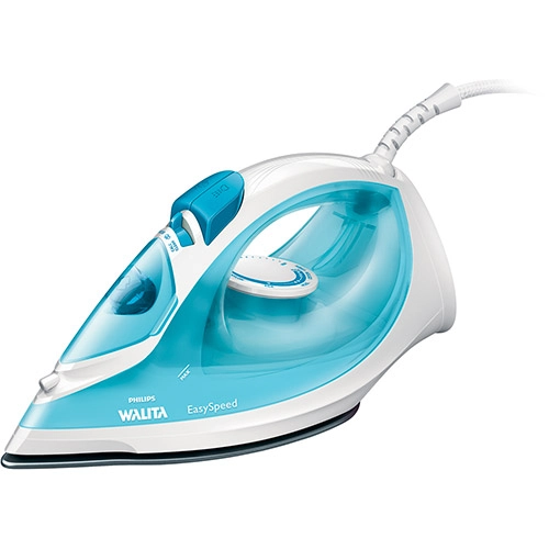 Ferro A Vapor Philips Walita Easyspeed Azul E Branco