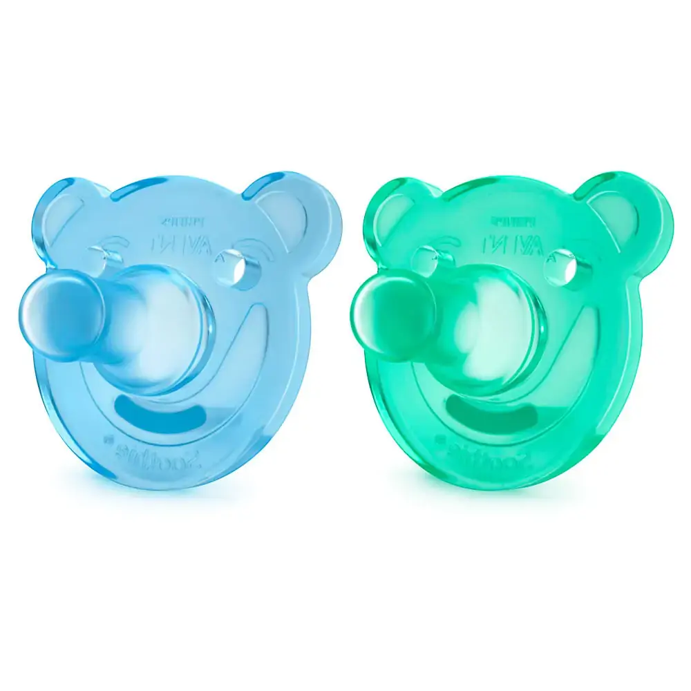 Chupeta P Avent Soothie C/2 Meninos 0 3m