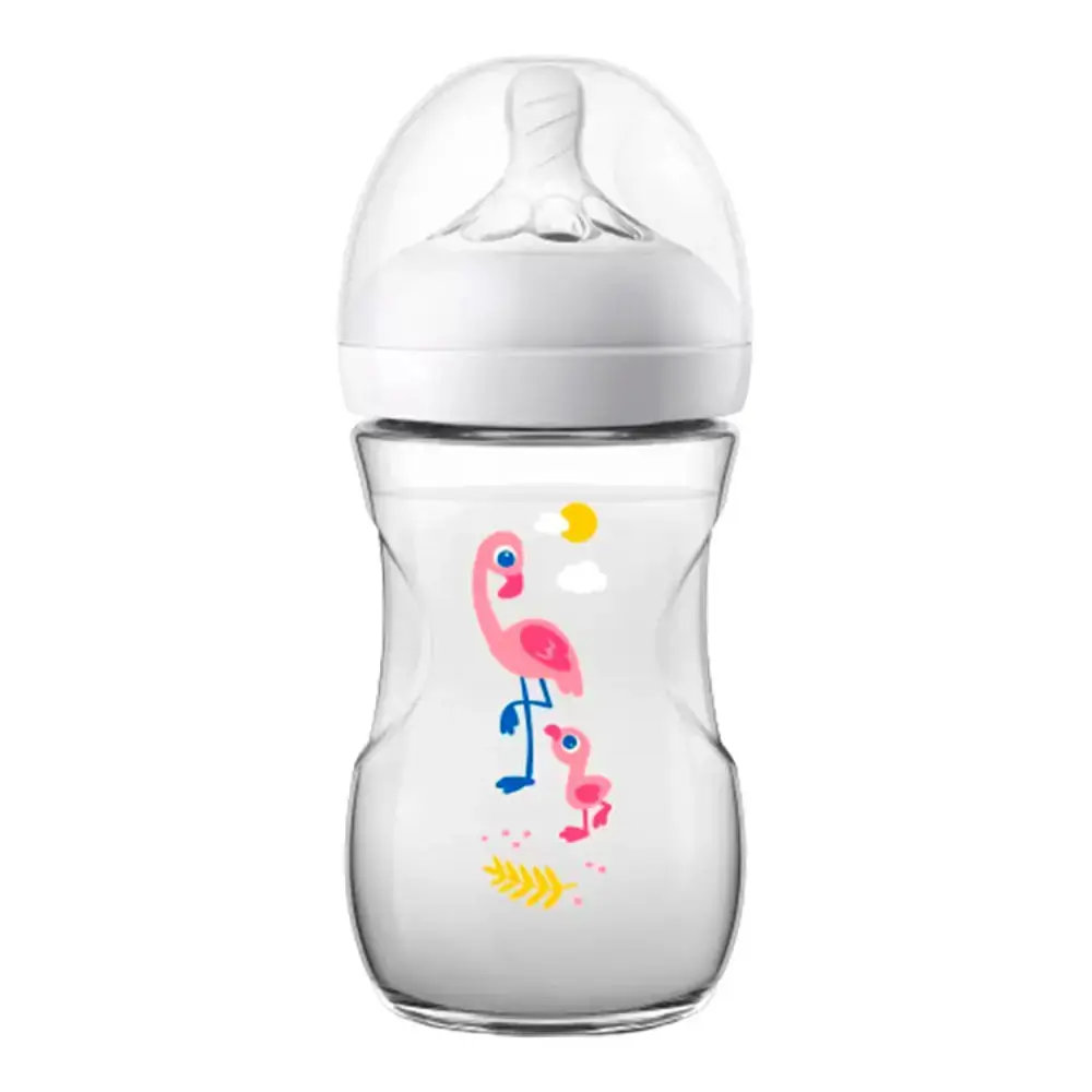 Mamadeira Linha Pétala - Flamingo 260 ml - Philips Avent