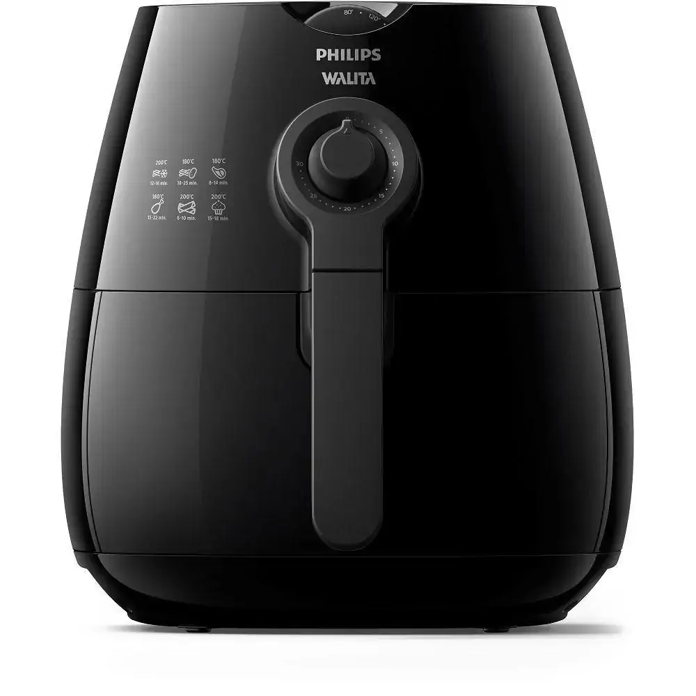 Fritadeira Elétrica AirFryer Philips Walita - RI9217 - Preta - 110V