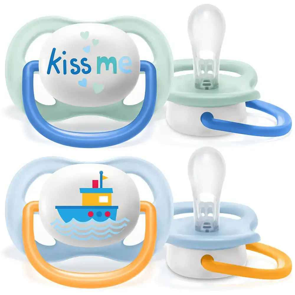 Chupeta Ultra Air 0-6M Dupla Decorada Avent - SCF080/13