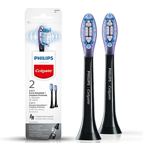 Refil Escova Dental Elétrica Colgate Philips 2 Unidades