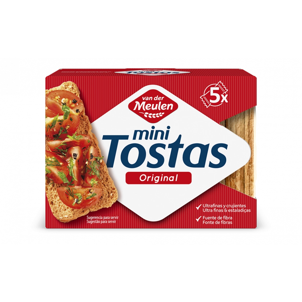 Mini Torradas Original Van Der Meulen 100g