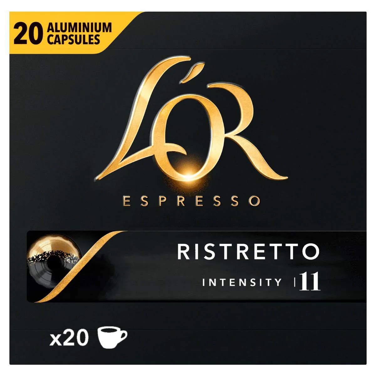 Café L'or Cápsula Ristretto  20 unidades