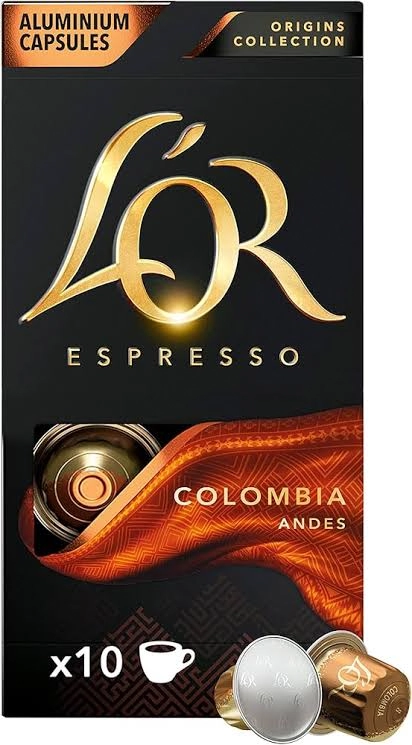 Café Em Cápsula Torrado E Moído Espresso Colômbia Lor Origins Collection Caixa 52g 10 Unidades
