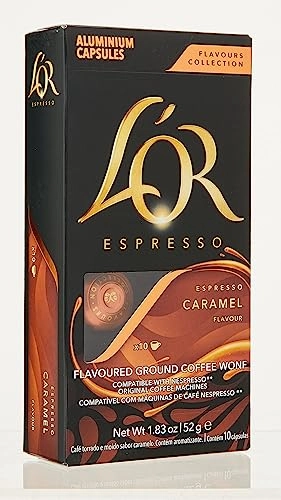 Café Em Cápsula Torrado E Moído Espresso Caramelo Lor Flavours Collection Caixa 52g 10 Unidades