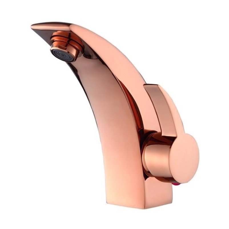 Torneira Misturador Monocomando Banheiro Baixa 5058 Rose