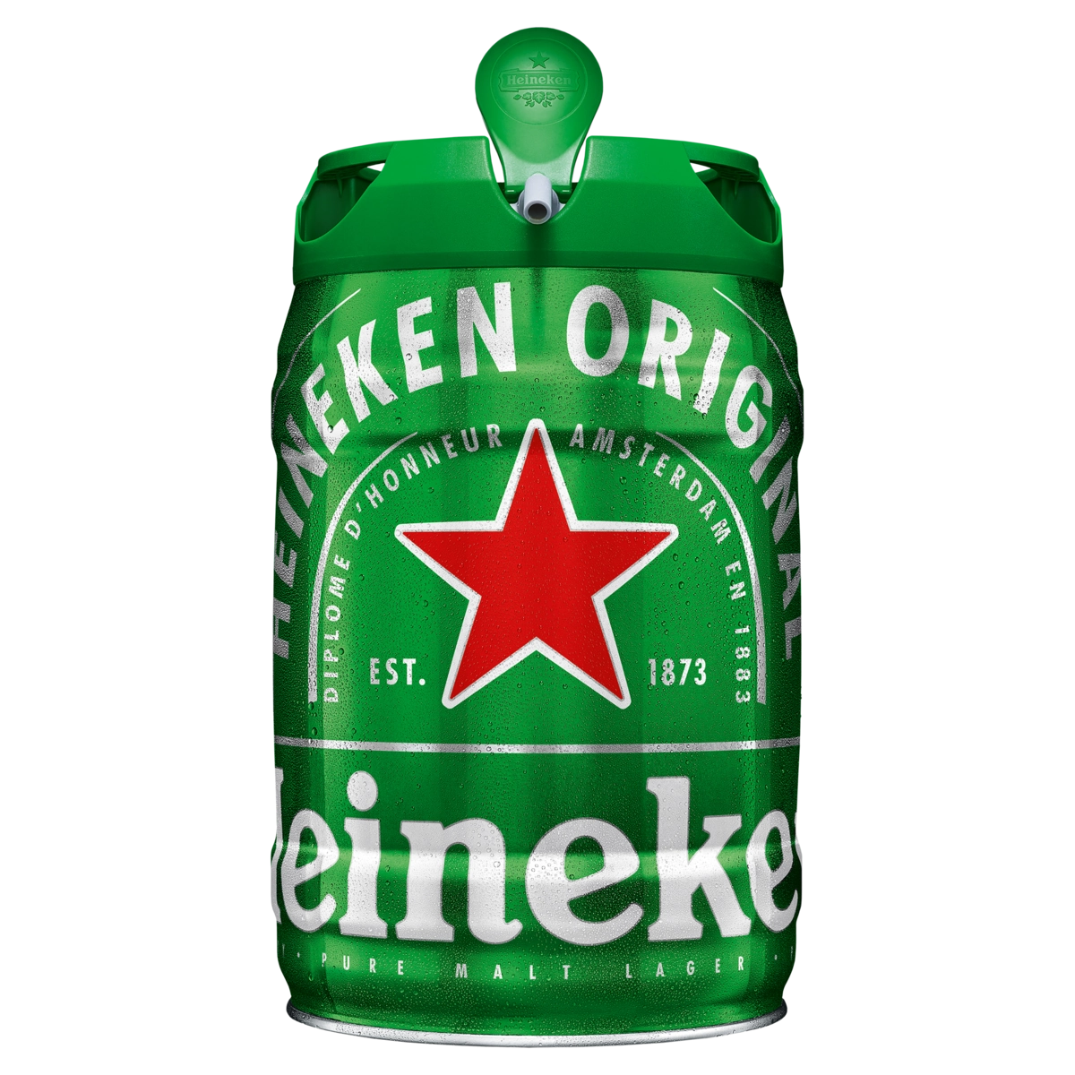 Heineken Premium Lager Barril 5000 Ml 1 Unidade