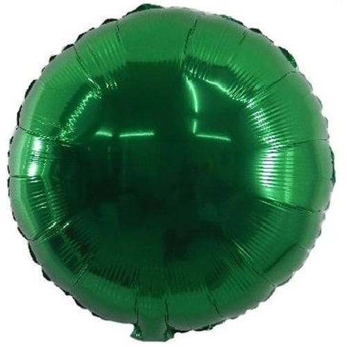 Balao Met Circulo Verde Bandeira 45cm