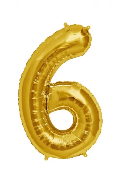 Balao Ouro 16 Number 6 Ref 84782 Funny Fashion