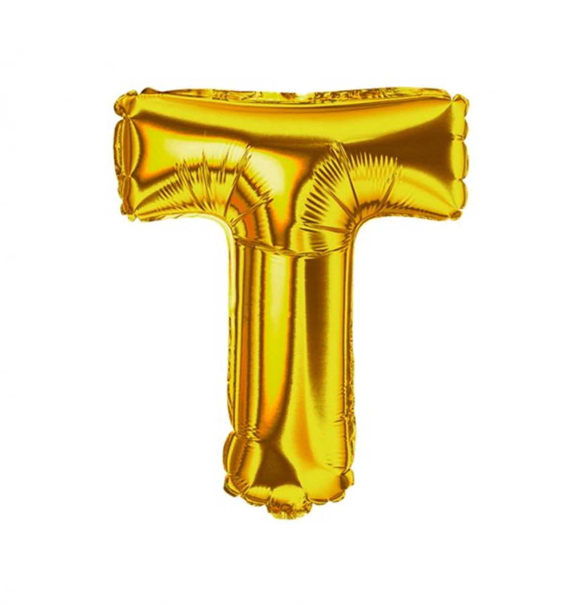 Balao Ouro 40 Letra T Ref 84892 Funny Fashion