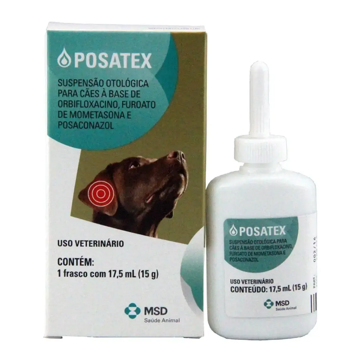 Posatex MSD Saúde Animal 17,5ml