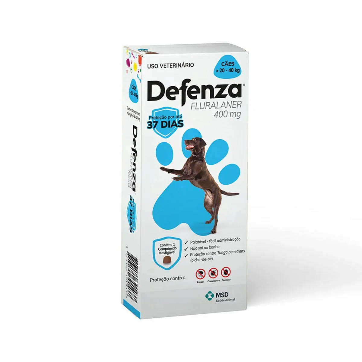 Defenza 20 40kg 400mg C/1 Unid
