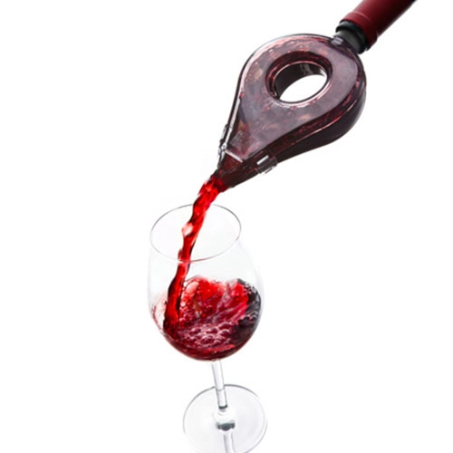Pres. Ff Aerador Plast Cinza P/ Vinho