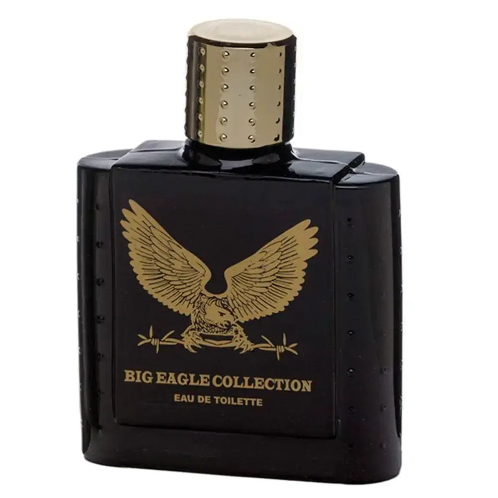 Big Eagle Collection Eau De Toilette Black Real Time Perfume Masculino 100ml