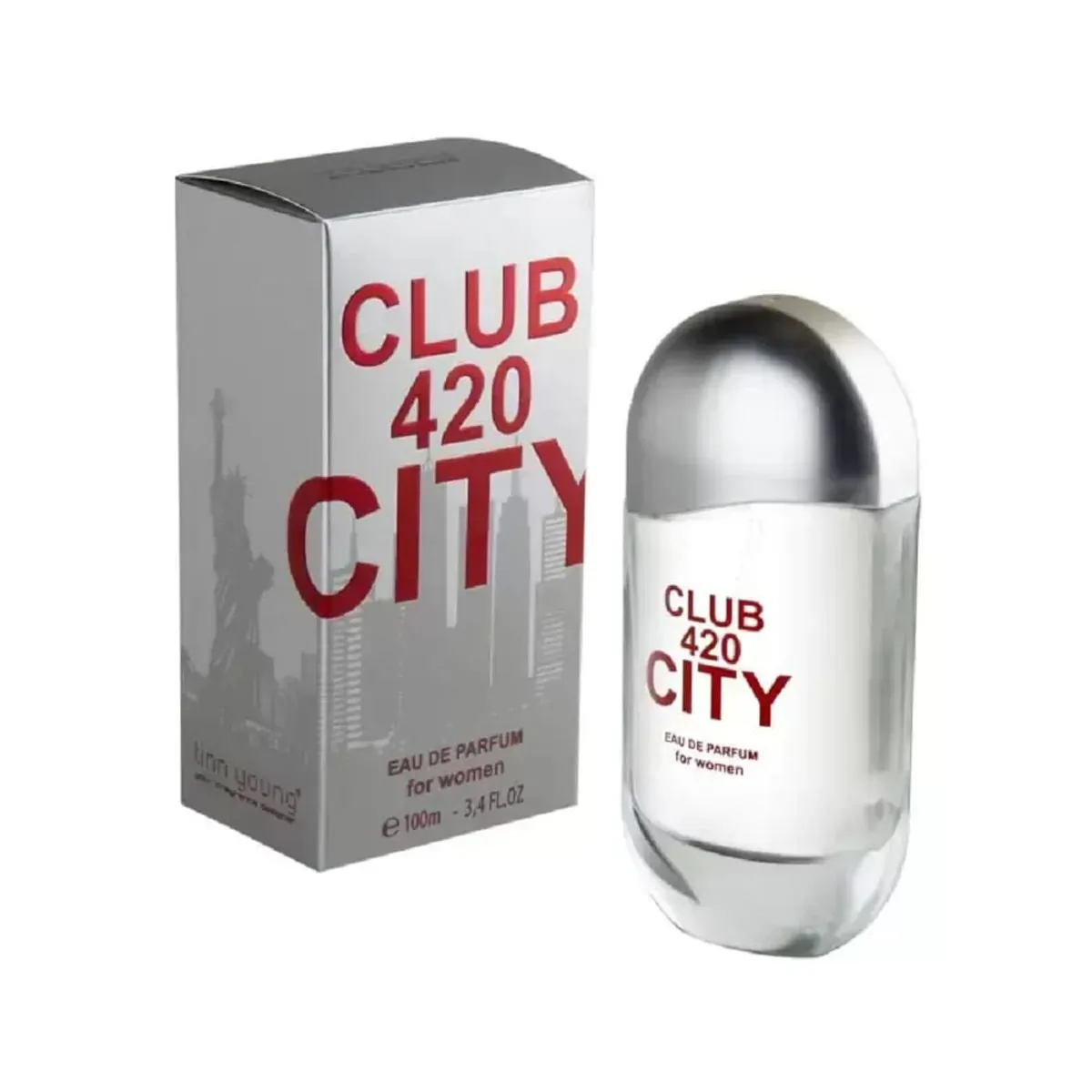 Perfume Feminino Club 420 City Coscentra Eau De Parfum 100 ml