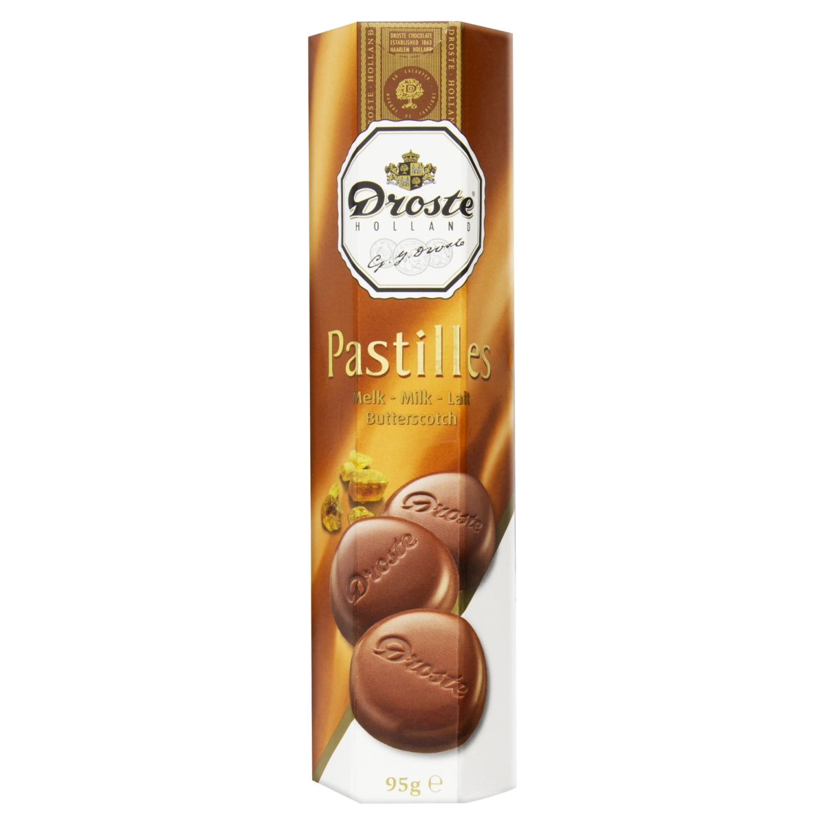 Chocolate Ao Leite Com Caramelo Droste Holland Caixa 95g