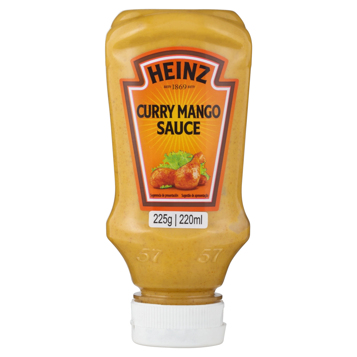 Molho Curry De Manga Heinz Squeeze 225g