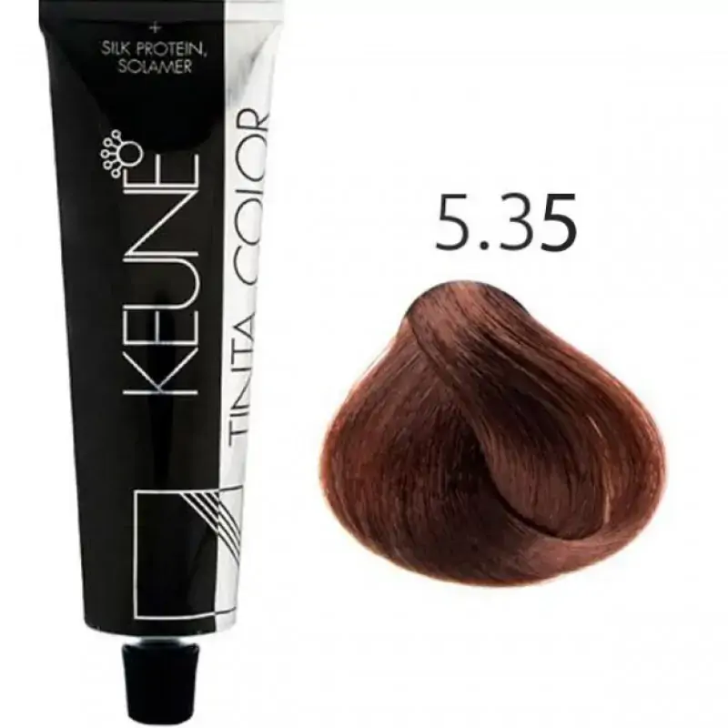 Tinta Color 5.35 Castanho Claro Chocolate Keune