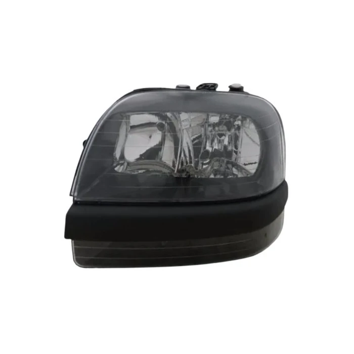 Farol Principal FIAT DOBLO Lado Esquerdo Máscara Negra Regulagem Manual com Milha - TYC 20B234052B