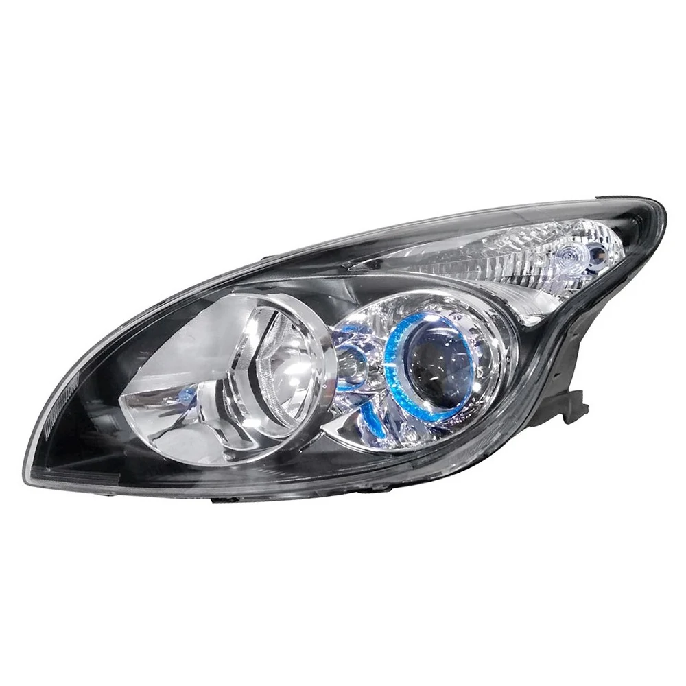 Farol Principal HYUNDAI I30/I30 CW Lado Esquerdo Máscara Negra - TYC 20C278052B