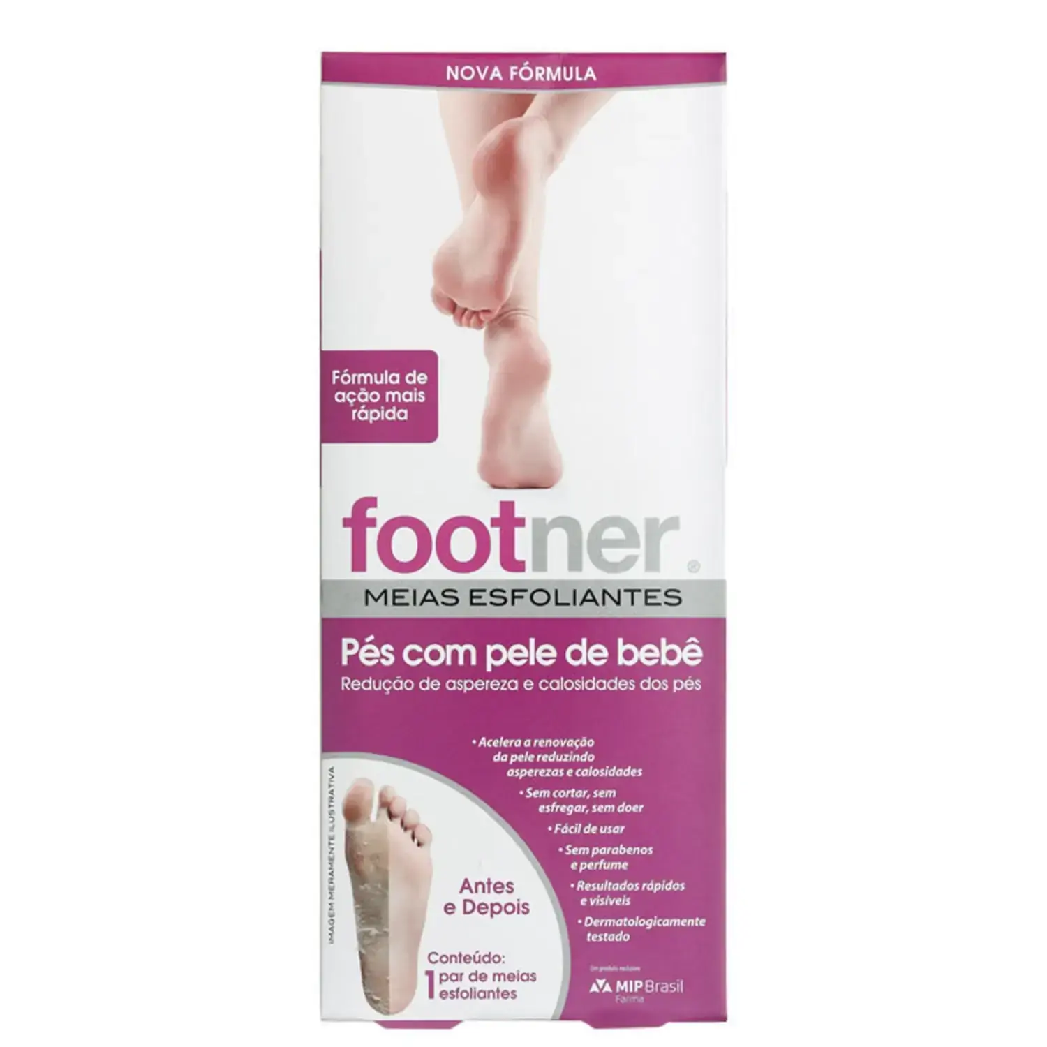 Meias Esfoliantes Footner Para Os Pés